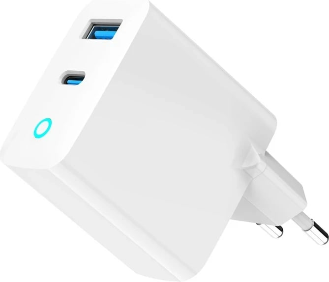 Karikues universal Gembird TA-UC-PDQC65L-W-01, 65W, 2 porta USB, i bardhë