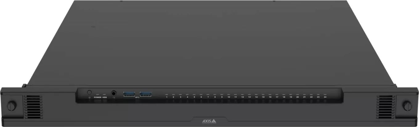 Kasë rrjeti Axis S2224 MK II, 12TB, 24 porta, PoE, 1U, e zezë