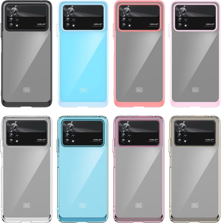 Mbështjellës Hurtel Outer Space Case për Xiaomi Poco X4 Pro 5G, Blu