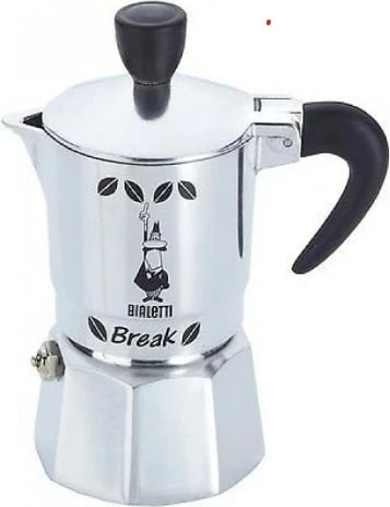 Moka pot Bialetti Break 3TZ, 3 filxhanë, alumini