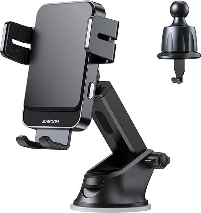 Mbajtës celulari Joyroom JR-ZS219 me karikues wireless Qi, set, zi