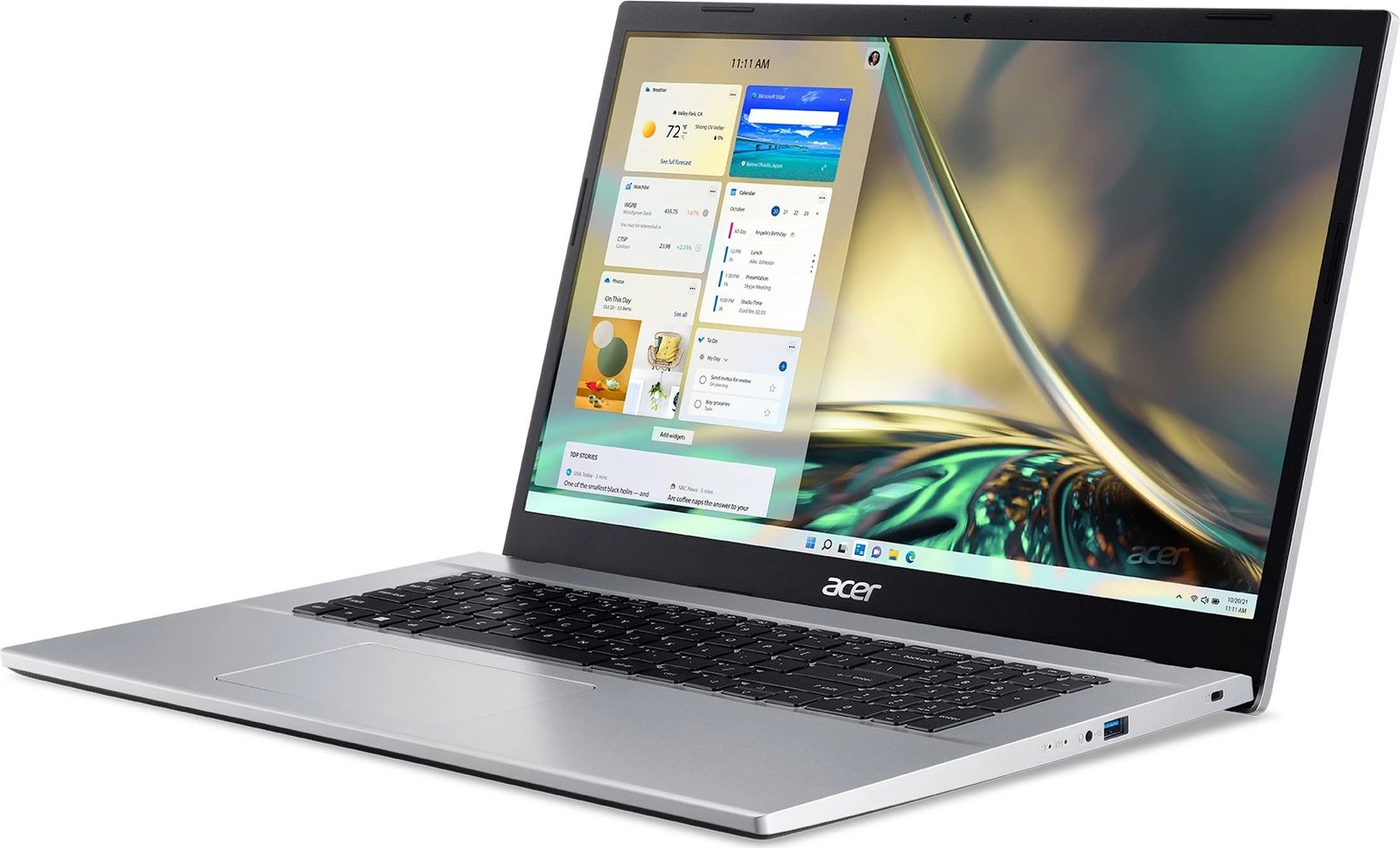 Kompjuter portativ Acer Aspire 3 A317-54-76Y9, Intel Core i7, 16GB RAM, 1TB, 17.3", Pure Silver