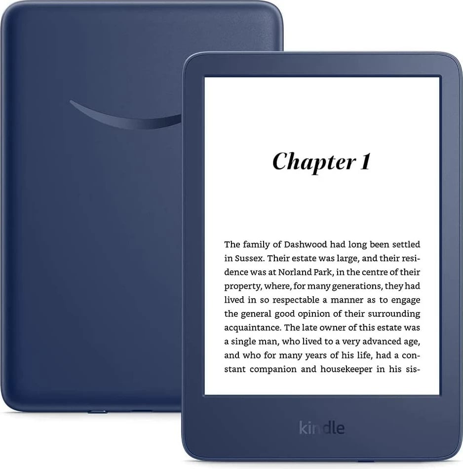 Lexues e-book Kindle 2022 (gjen. 11), 6", 16GB, Wi-Fi, i kaltër