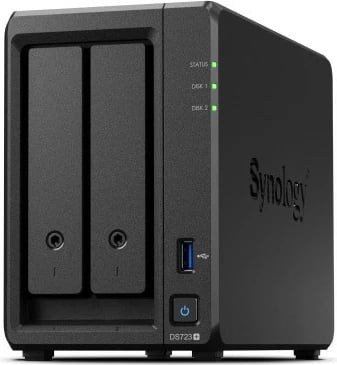 NAS Synology DiskStation DS723+, AMD Ryzen, 2 GB, DDR4, Tower