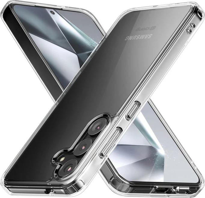 Mbështjellës CRONG Crystal Shield Cover për Samsung Galaxy S24+, Transparent