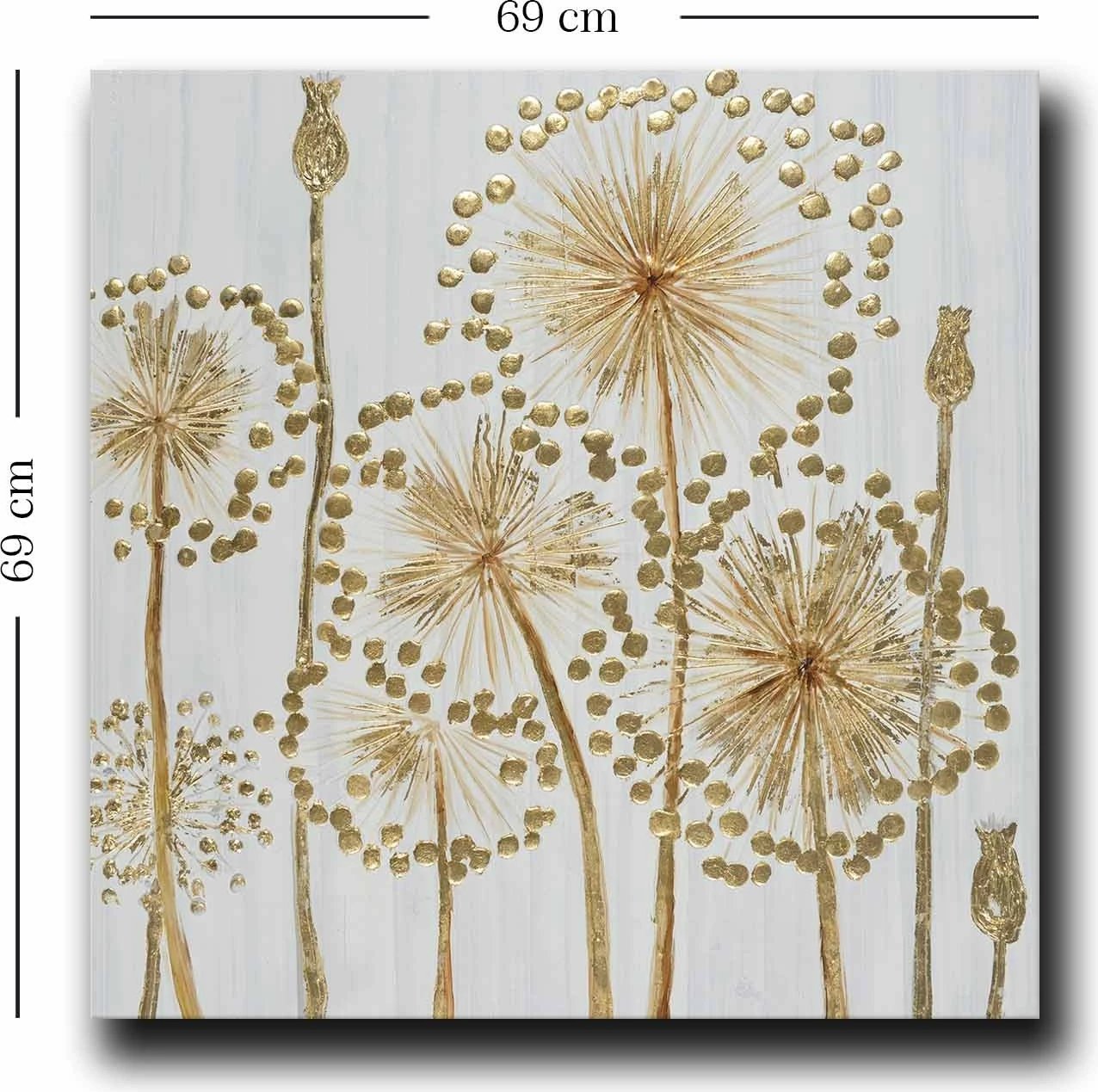 Pikturë dekorative në kanavacë, shumëngjyrëshe, Wallity 6969softc-038, 69x69cm