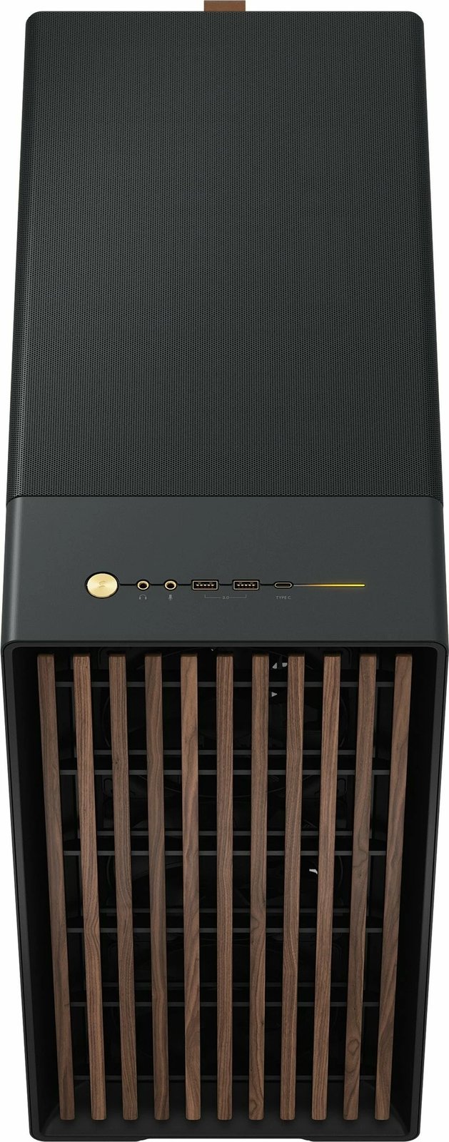 Kasë Fractal Design FD-C-NOR1X-02, Midi Tower, ATX, EATX, micro ATX, Micro-ITX, e zezë, qymyr