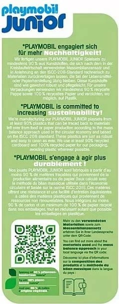 set lojërash uji, Playmobil Junior Aqua 71438 Colorful Octopus, 17 pjesë, për banjë, shumëngjyrësh