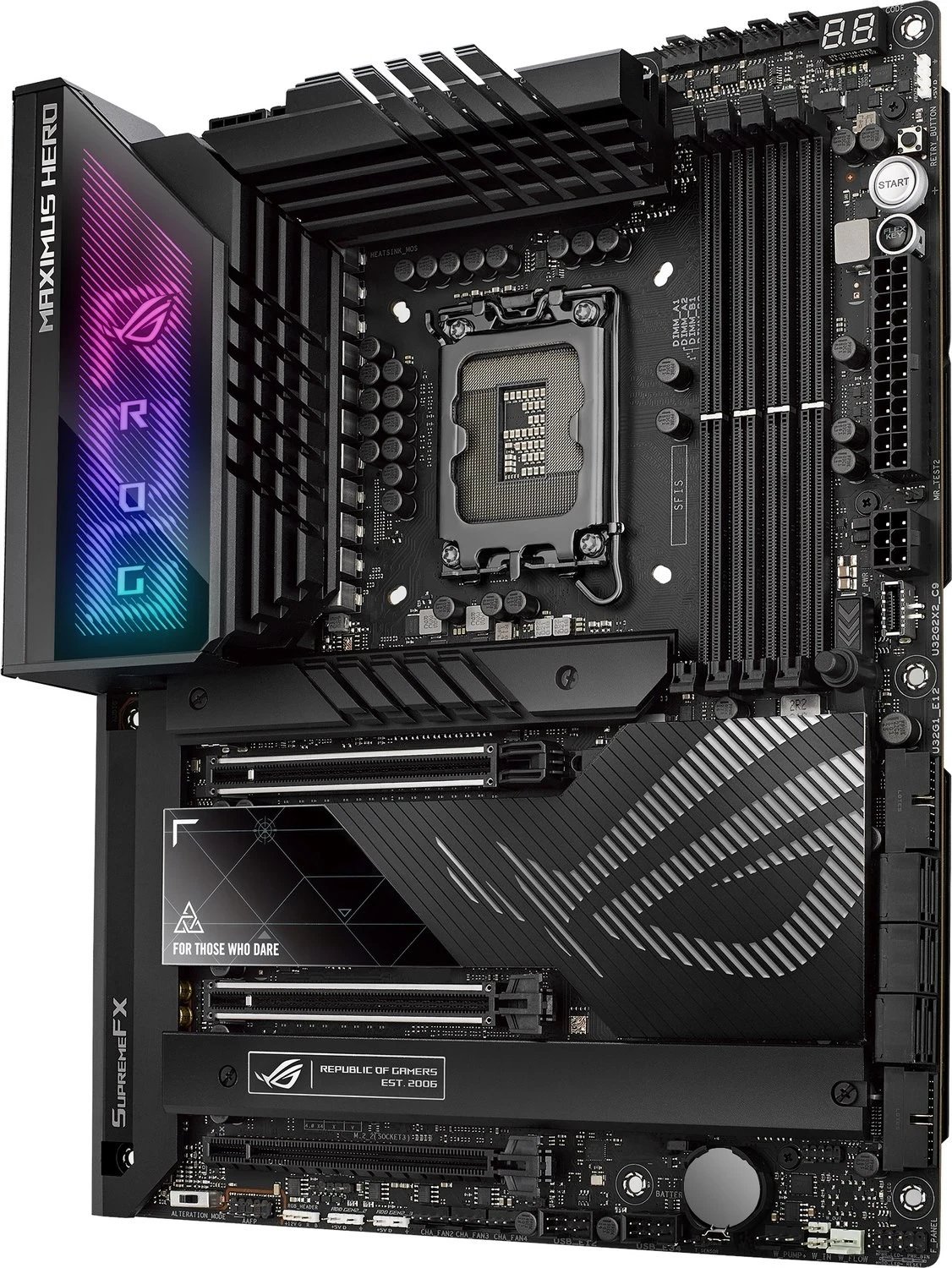 Pllakë amë ASUS ROG MAXIMUS Z790 HERO - Intel Z790