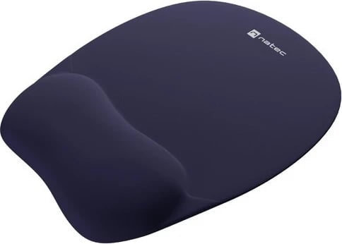 Mauspad Natec Chipmunk, me memory foam, në ngjyrë blu marine