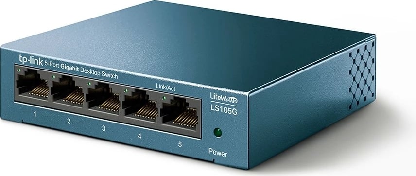 Switch TP-LINK LS105G LiteWave, 5 porta Gigabit, desktop