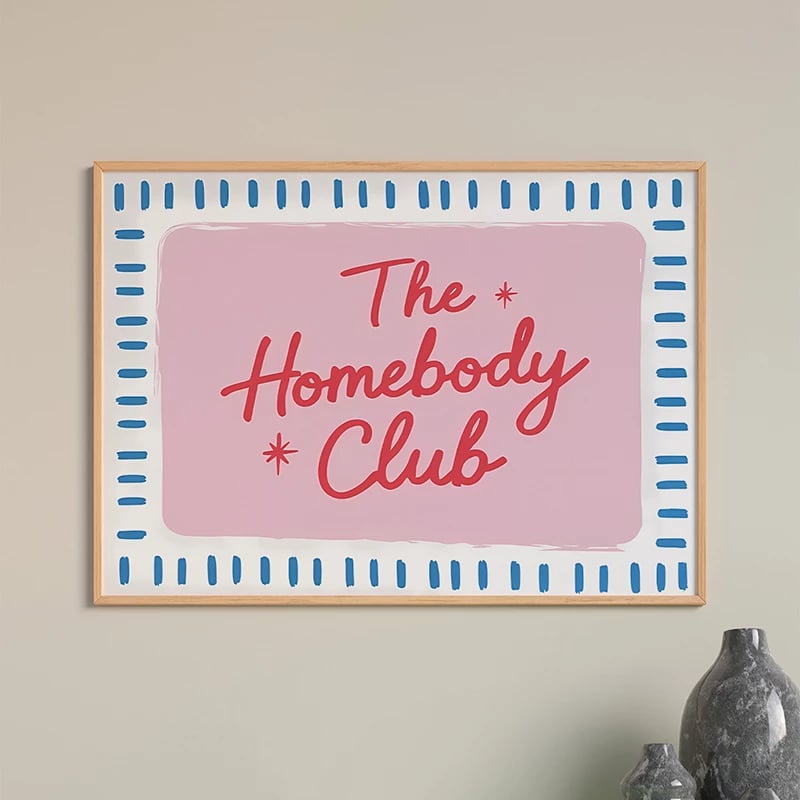 Dekor muri në kornizë Dineria, print digjital, shumëngjyrëshe, 48x1.5x33cm