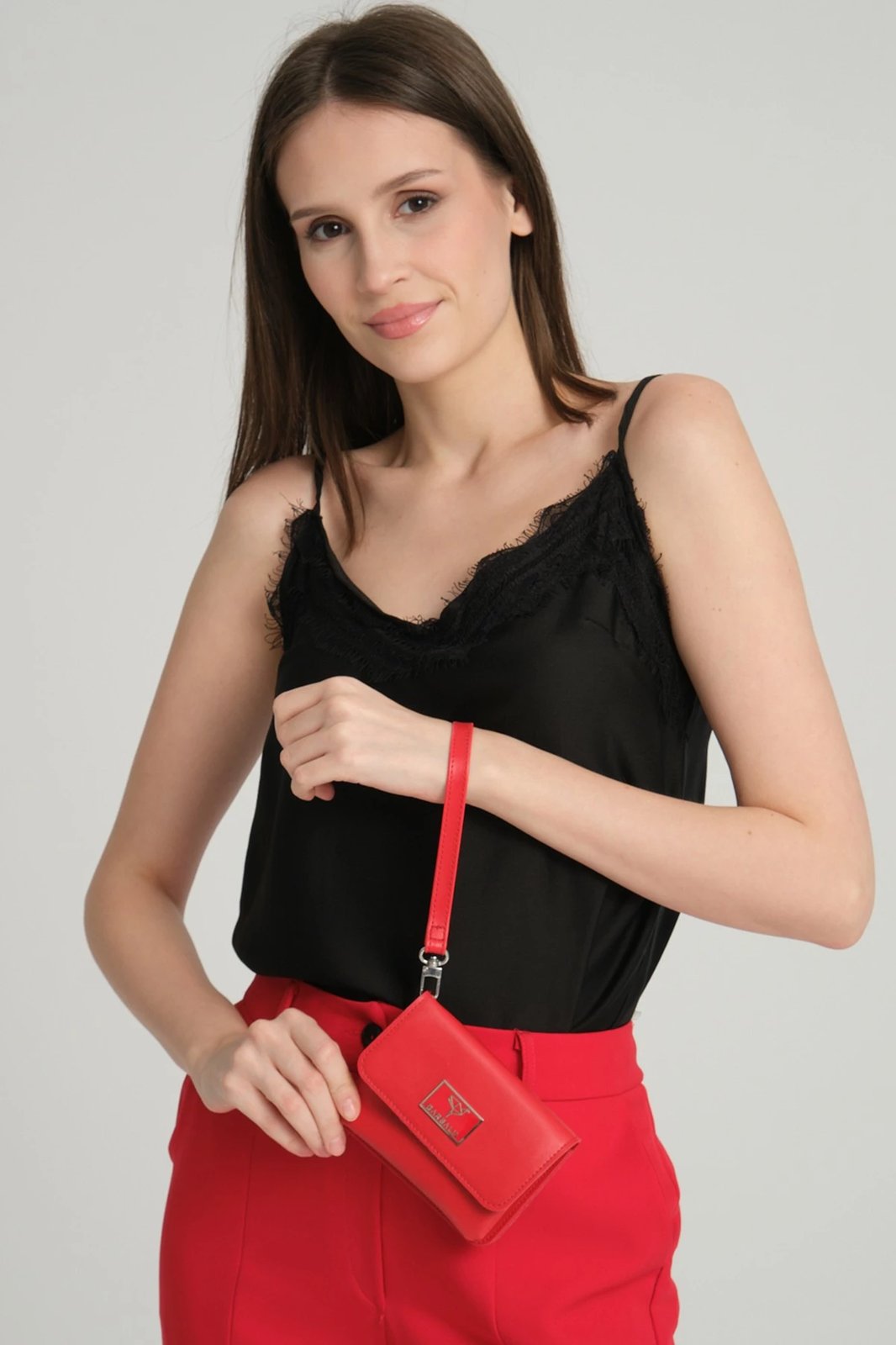 Portofol për gra, Zoozie Bags, i kuq
