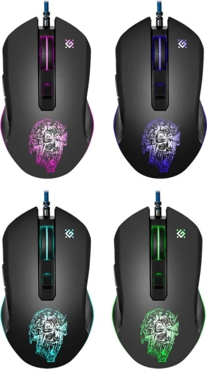 Maus Defender GM-927 Sleipnir, Optik, 12800dpi, 6P, i zi