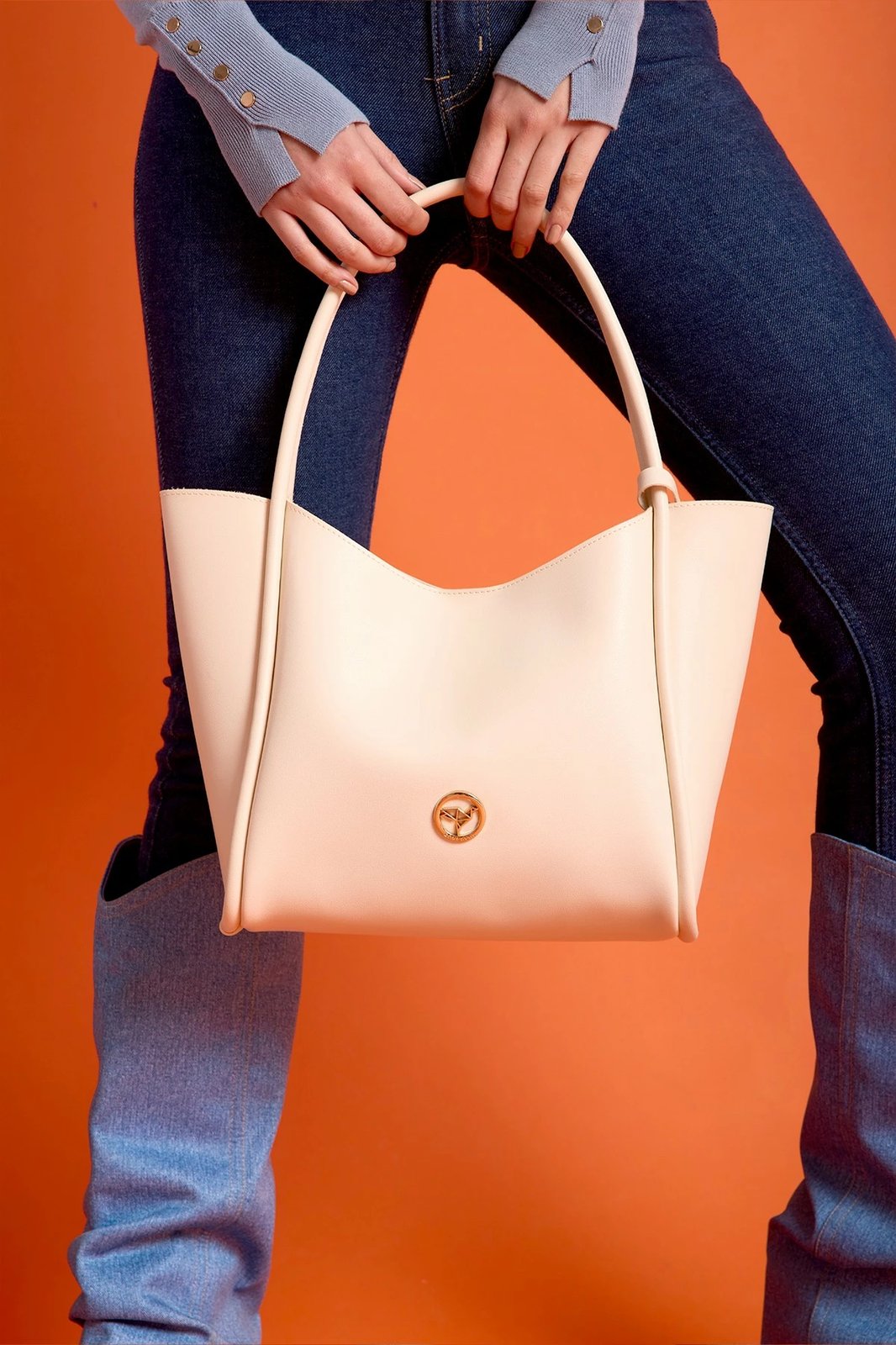 Çantë krahu Zoozie Bags, Athinë, bezhë