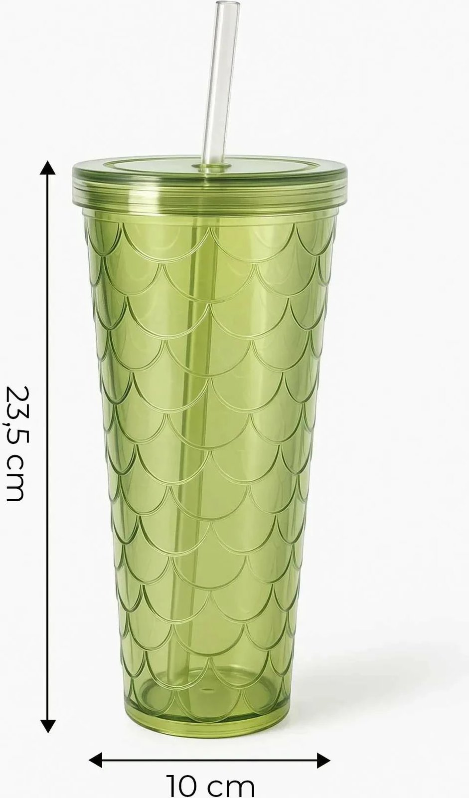 Gotë plastike e gjelbër Hermia Concept, MCH0011183