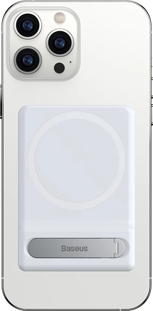 Mbështjellës Baseus LUXZ010002 me mbajtëse magnetike, i bardhë