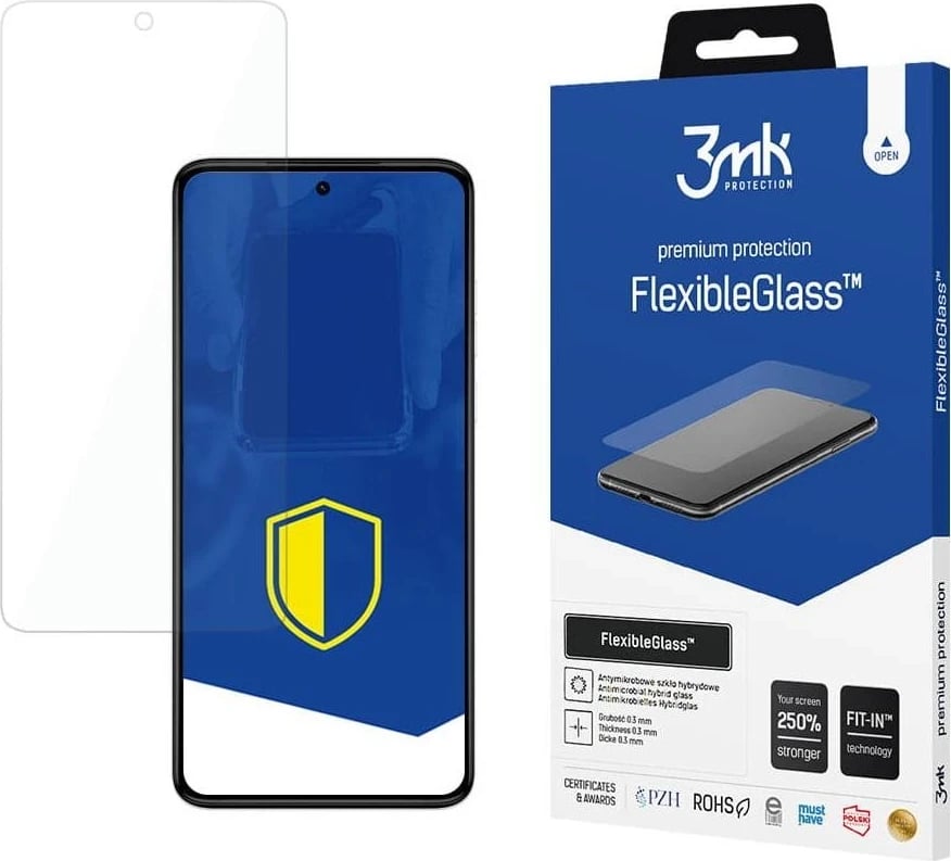 Mbështjellës për Celular Motorola Moto G84 5G, 3mk FlexibleGlass, transparent