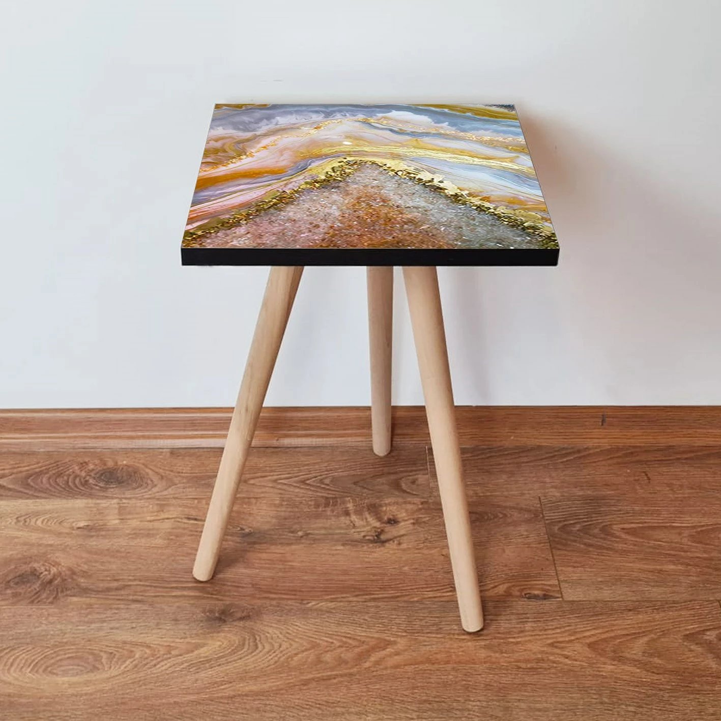 Tavolinë anësore Skye Decor, Shp79, shumëngjyrëshe