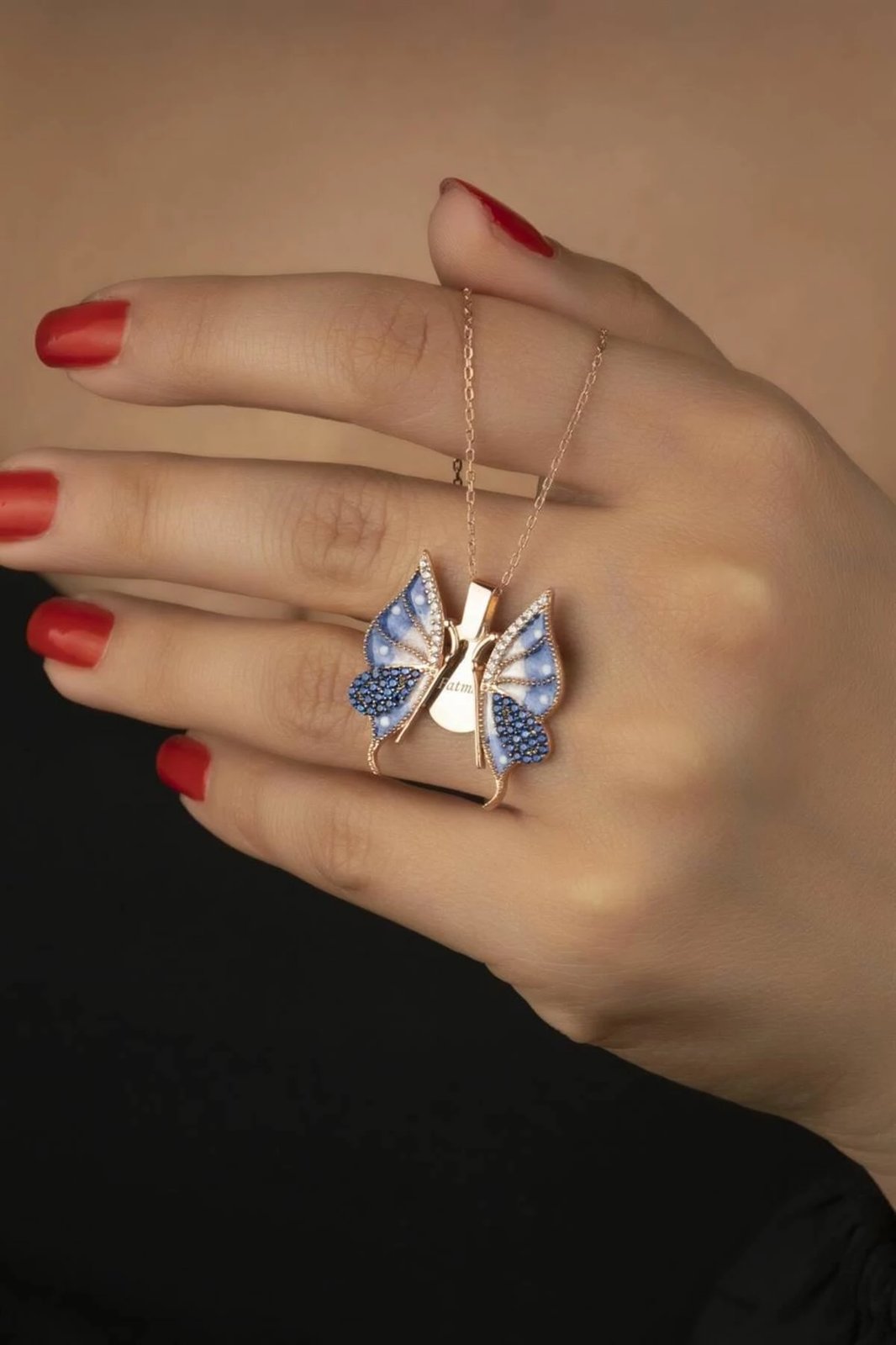 Varëse argjendi me flutur, ngjyrë ari, Jumeon, KLBKKLY566