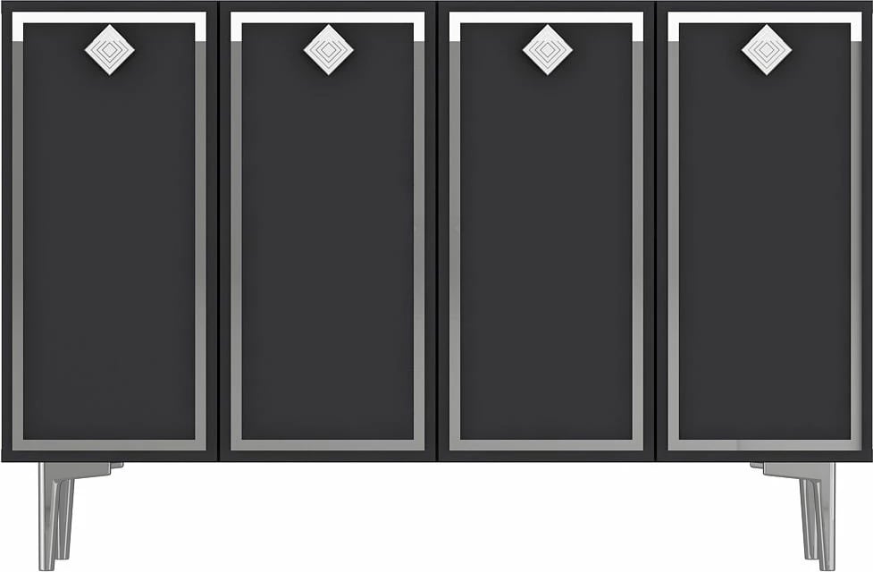 Konsol Skye Decor, anthracite, silver, 8159KM-1