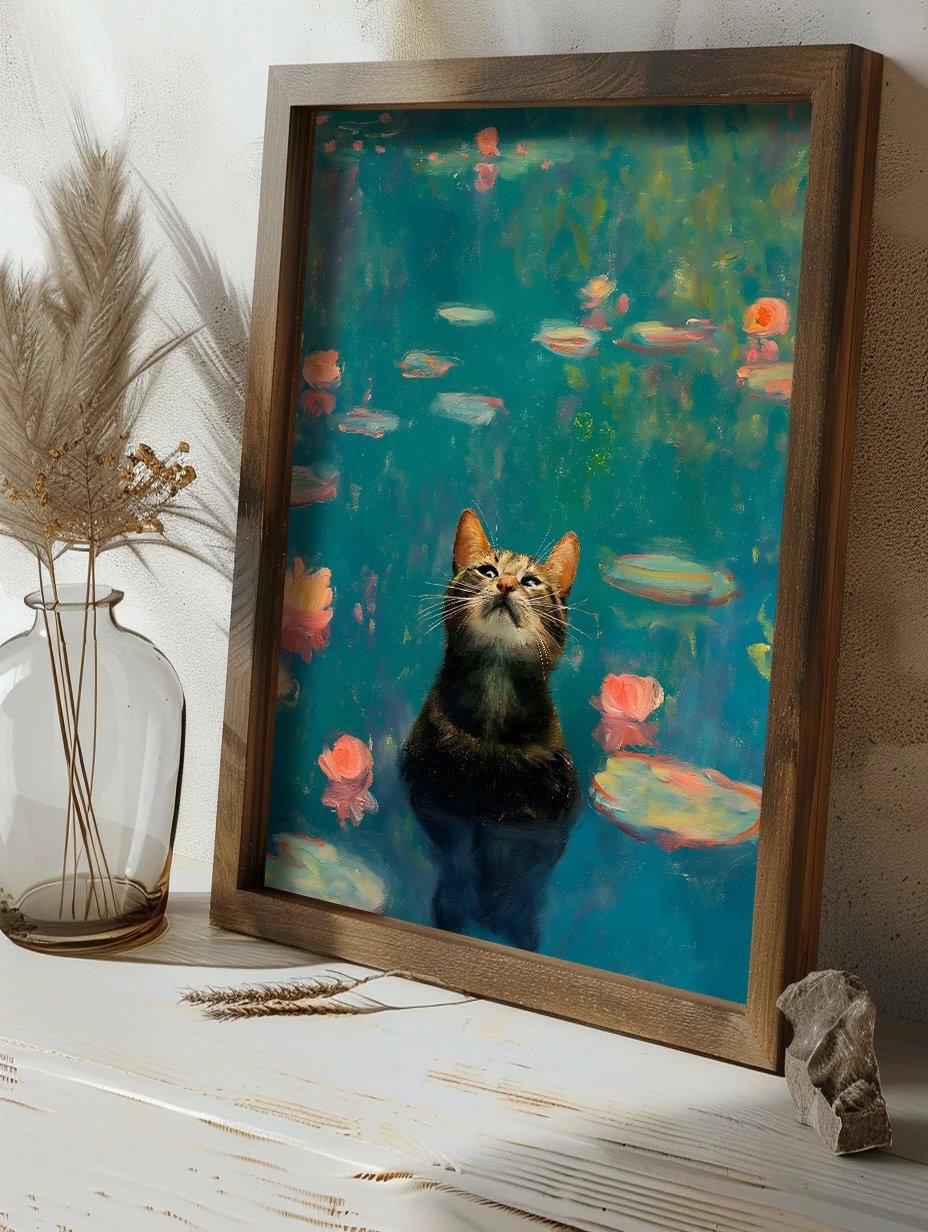 Pikturë dekorative me kornizë MDF, Wallity, GE188-L