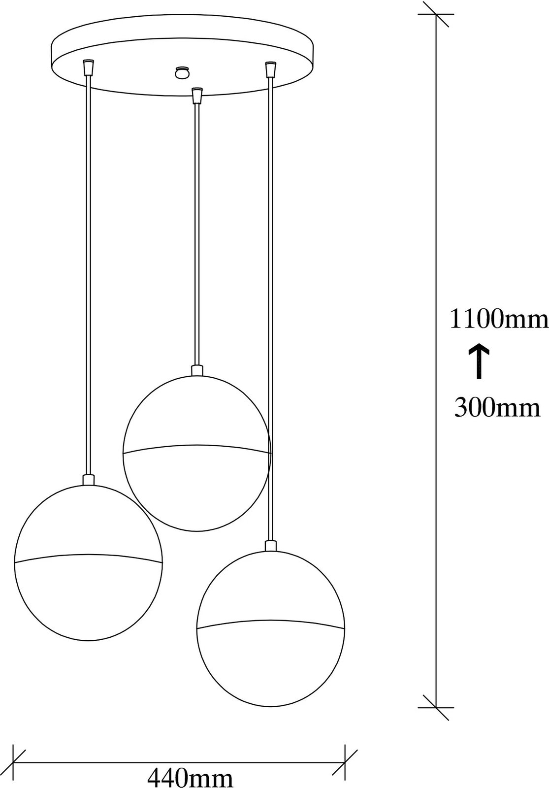 Llambë tavani Opviq, Bastos - 6151, vintage, e bardhë