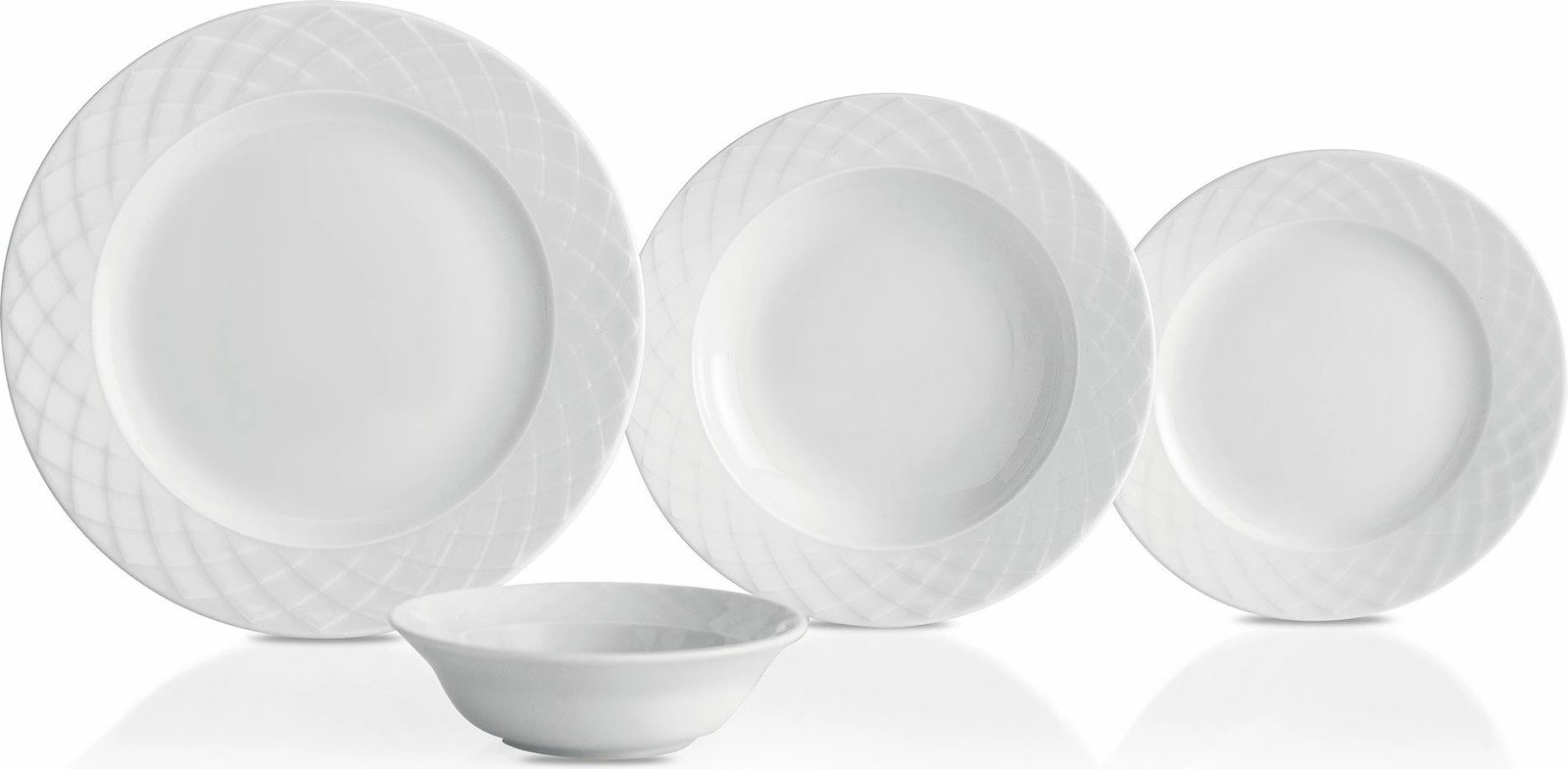 Set enësh për drekë (24 copë), Hermia, ALF24Y400