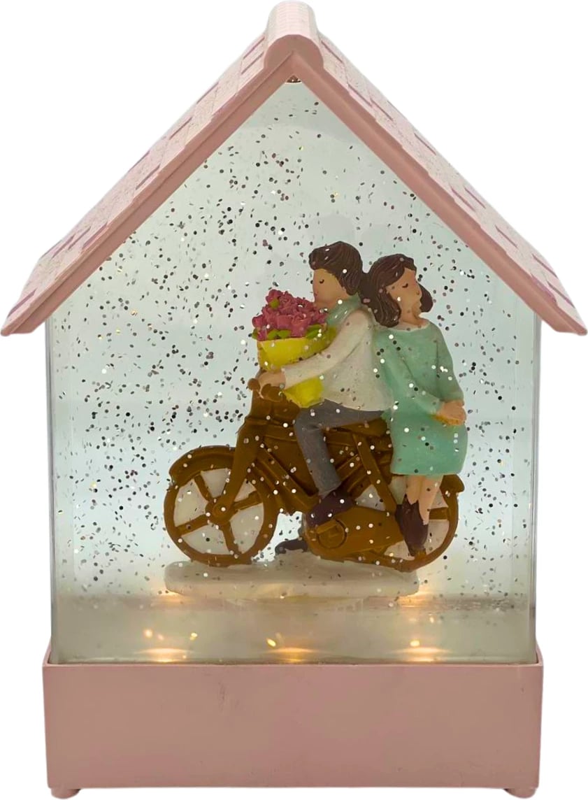 Llampë dekorative me figurë çifti