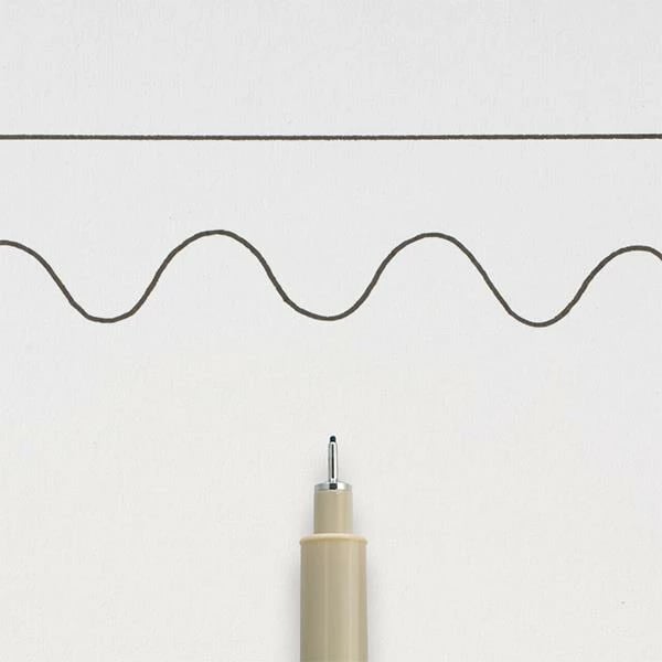 Markerë TALENS Sakura Pigma Micron 04, 0.4 mm, i zi