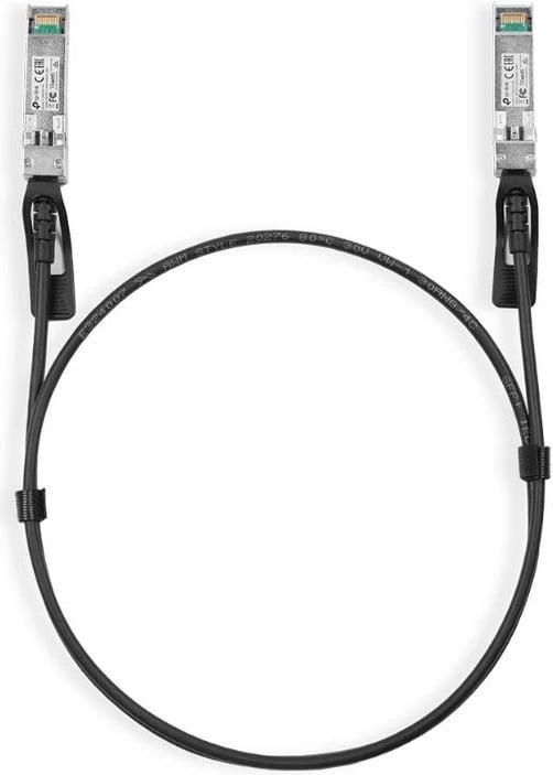 Kabllo DAC TP-LINK SM5220-1M, SFP+ 10G, 1m, e zezë