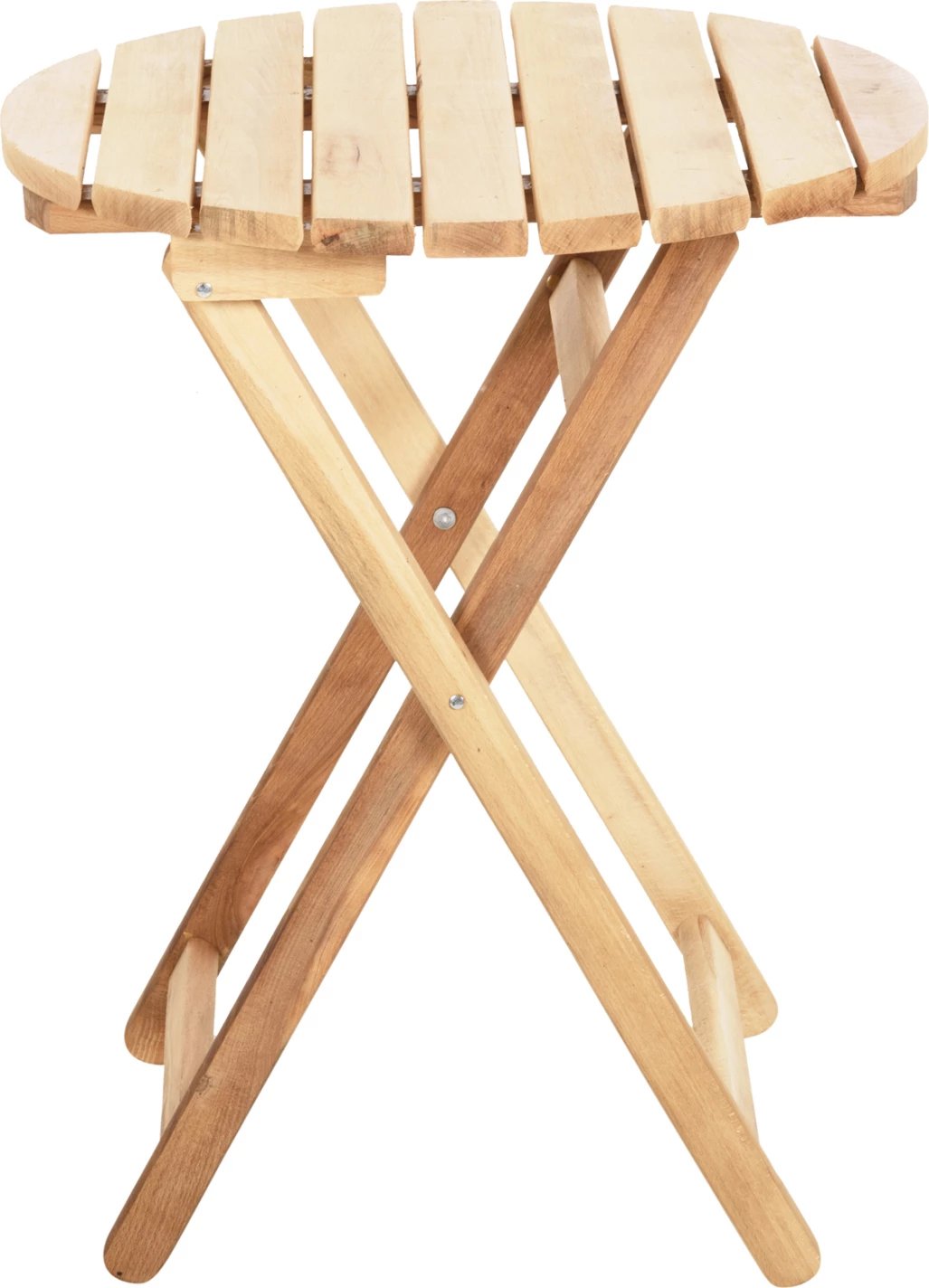 Tavolinë e rrumbullakët për drejtorë, LIMNOS FH5653.02, dru ahu, Φ60Χ76H cm