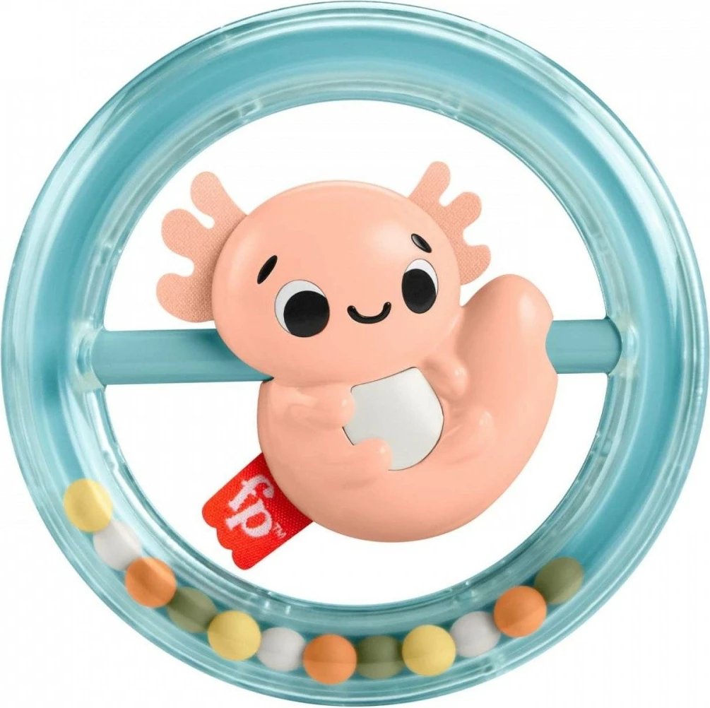 Lodër sensorike Fisher Price Sensimals Aksolotl, plastikë, multikolor