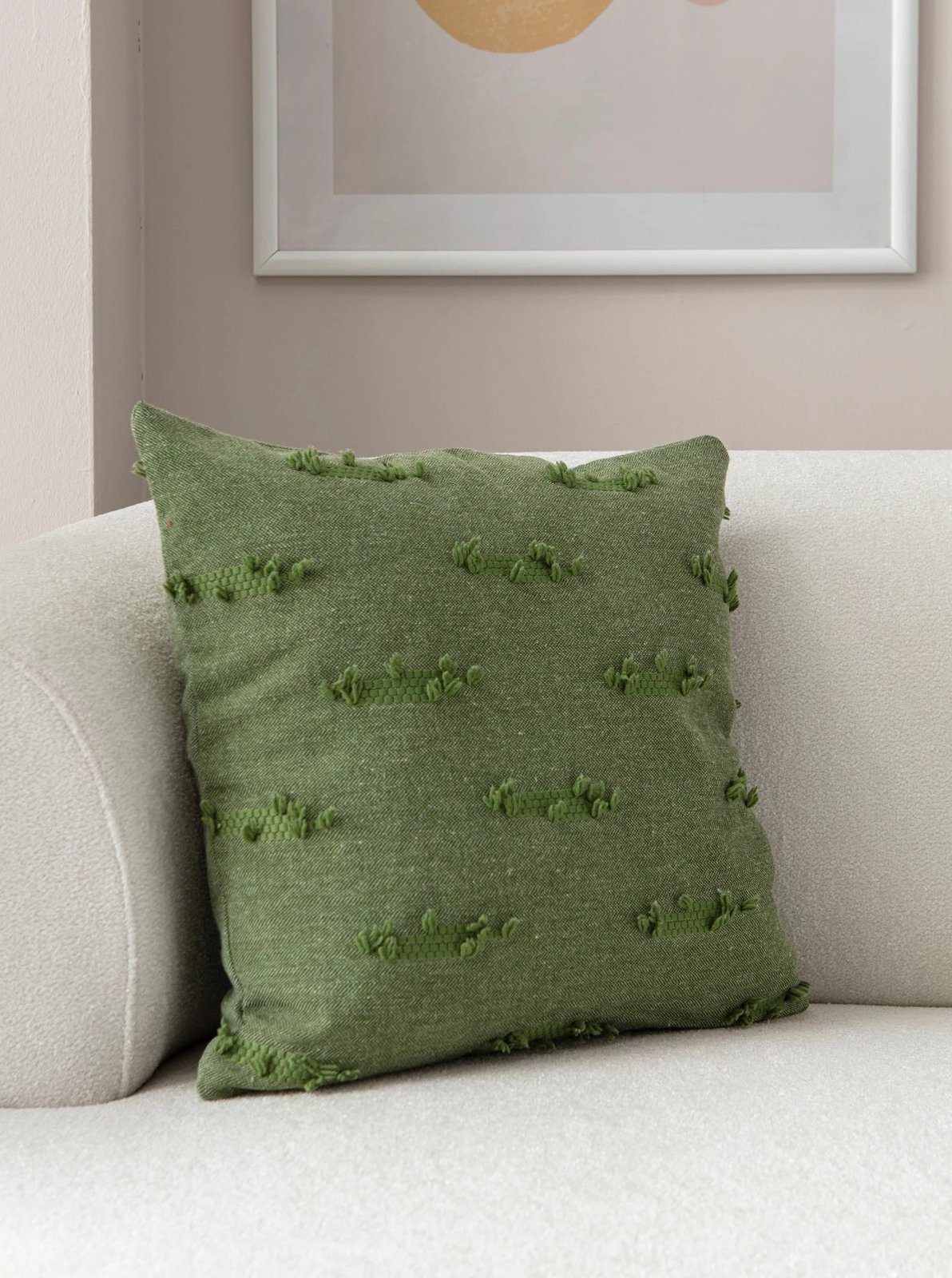 Jastëkë mbulesë, ngjyrë e gjelbër, Evila Originals, 43x43cm