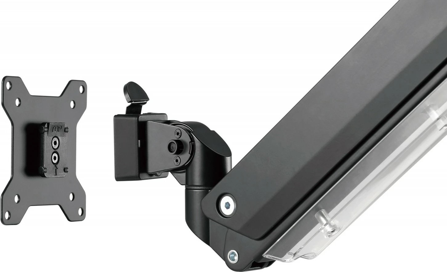 Krah tavoline për monitor Digitus DA-90426, 1xLCD, deri 35", ngjyrë e zezë mat Krah tavoline për monitor Digitus DA-90426, 1xLCD, deri 35", ngjyrë e zezë mat