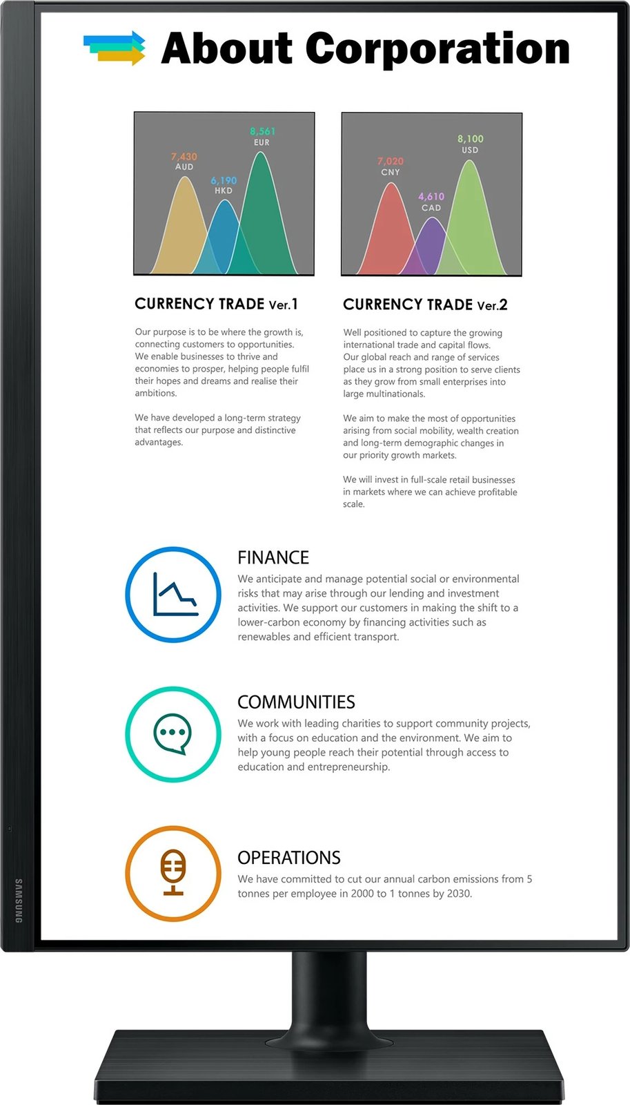 Monitor Samsung T45F, 24", 1920 x 1200, LCD, i zi