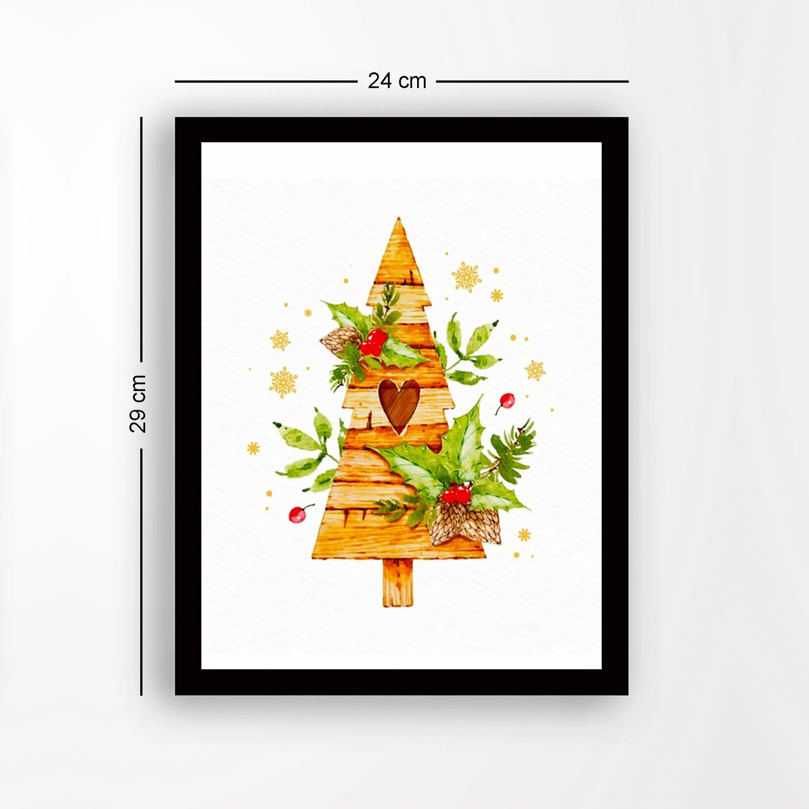 Pikturë dekorative me kornizë, MDF, Wallity, SC035