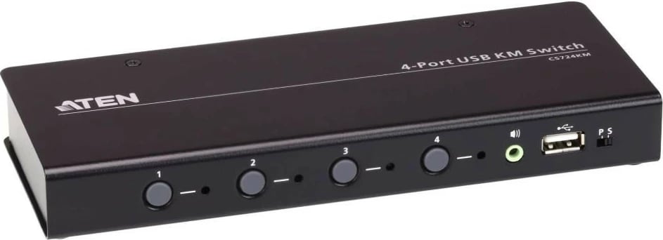 Switch USB KM ATEN CS724KM-AT, 4 porta, i zi