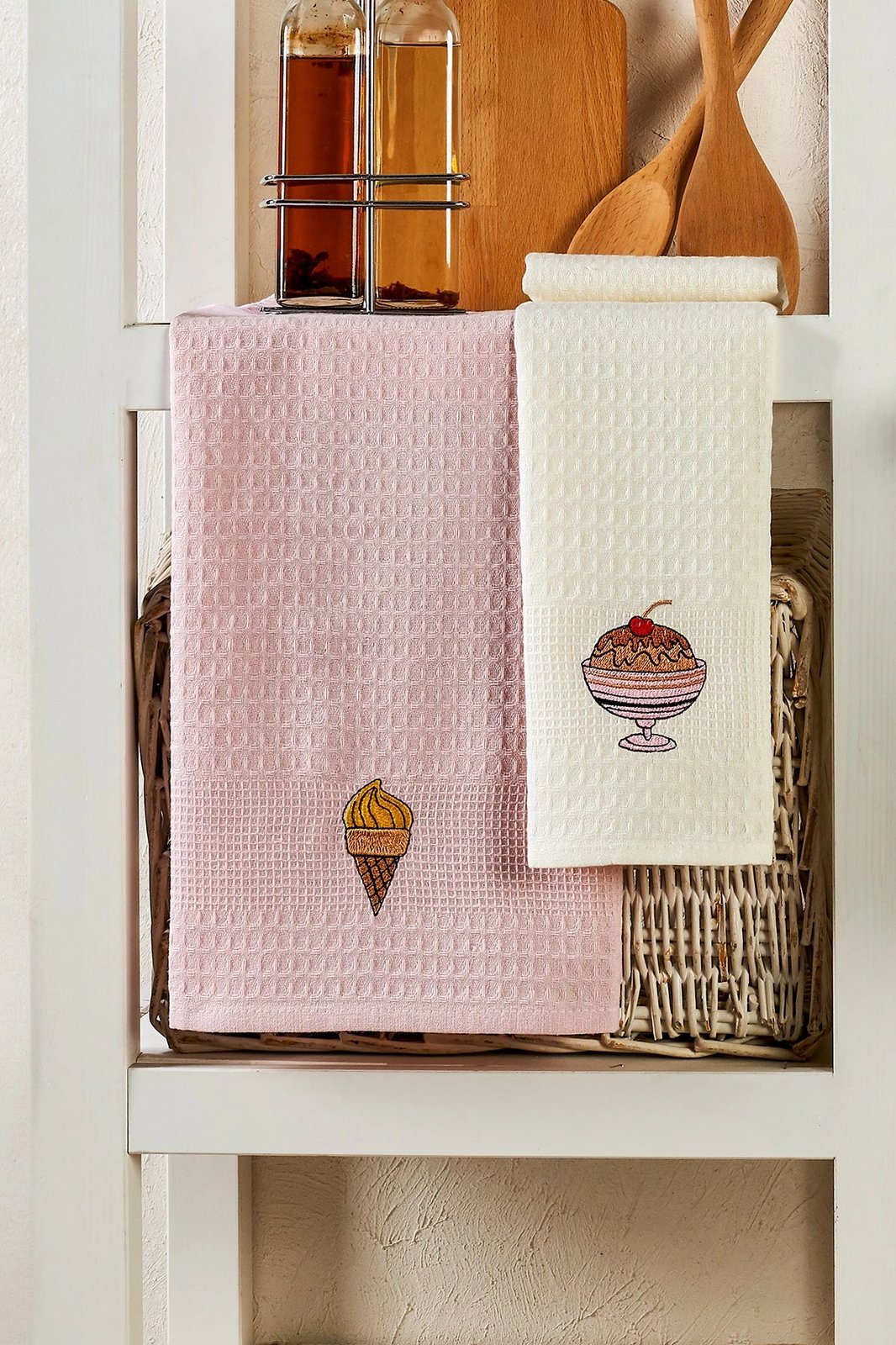 Set peshqirësh kuzhine (6 copë), Mijolnir, akullore, shumëngjyrësh