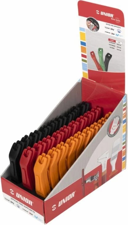 Leva gome për biçikletë UNIOR, shumëngjyrëshe