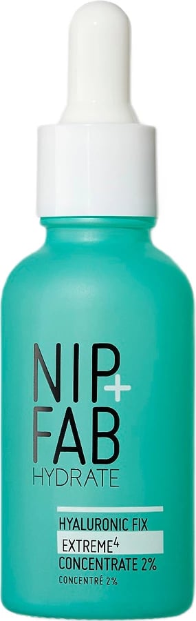 Serum për fytyrë NIP+FAB Hyaluronic Fix Extreme4 Moisturizing Face Booster 2% për femra 30ml