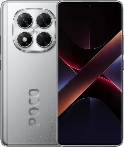 Celular Xiaomi POCO X7, 6.67", 5G, 8 GB RAM, 256 GB, Argjendtë