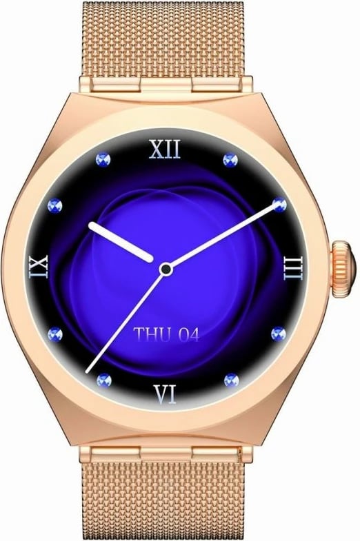 Smartwatch Gravity për femra, rozë gold