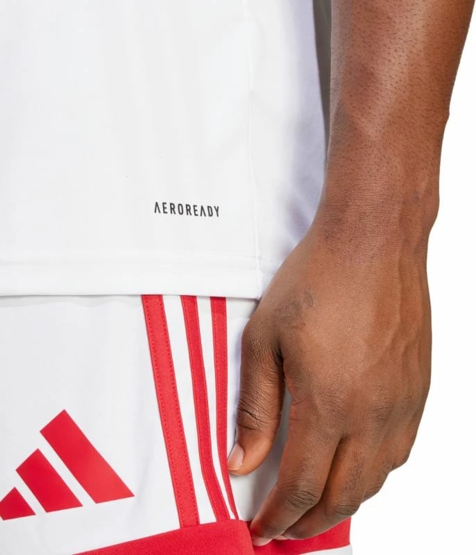 Maicë për meshkuj adidas, e bardhë