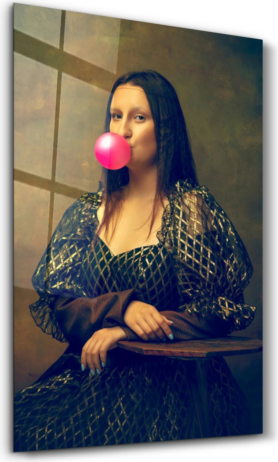 Pikturë dekorative prej xhami të temperuar, Wallity CAM-1089, 35x55cm