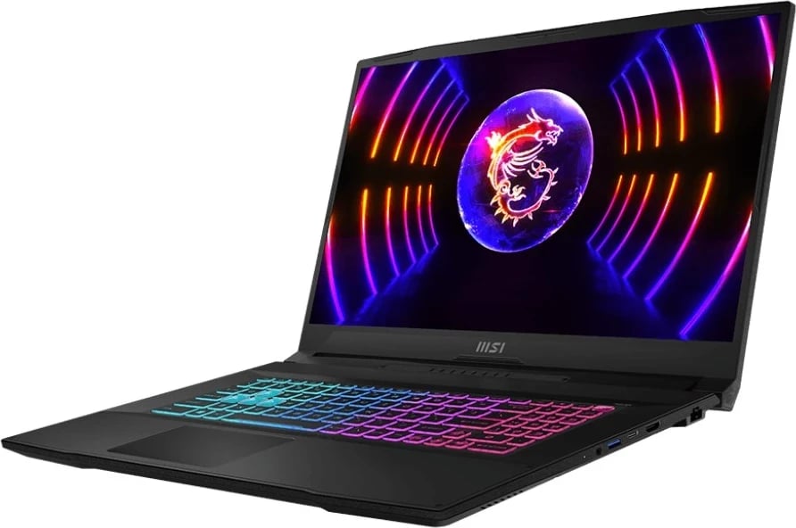 Laptop MSI Katana 17 B13VGK-856XPL, 43.9 cm (17.3') Full HD, Intel® Core™ i7, 16 GB DDR5-SDRAM, 1 TB SSD, NVIDIA GeForce RTX 4070, Wi-Fi 6, e zi