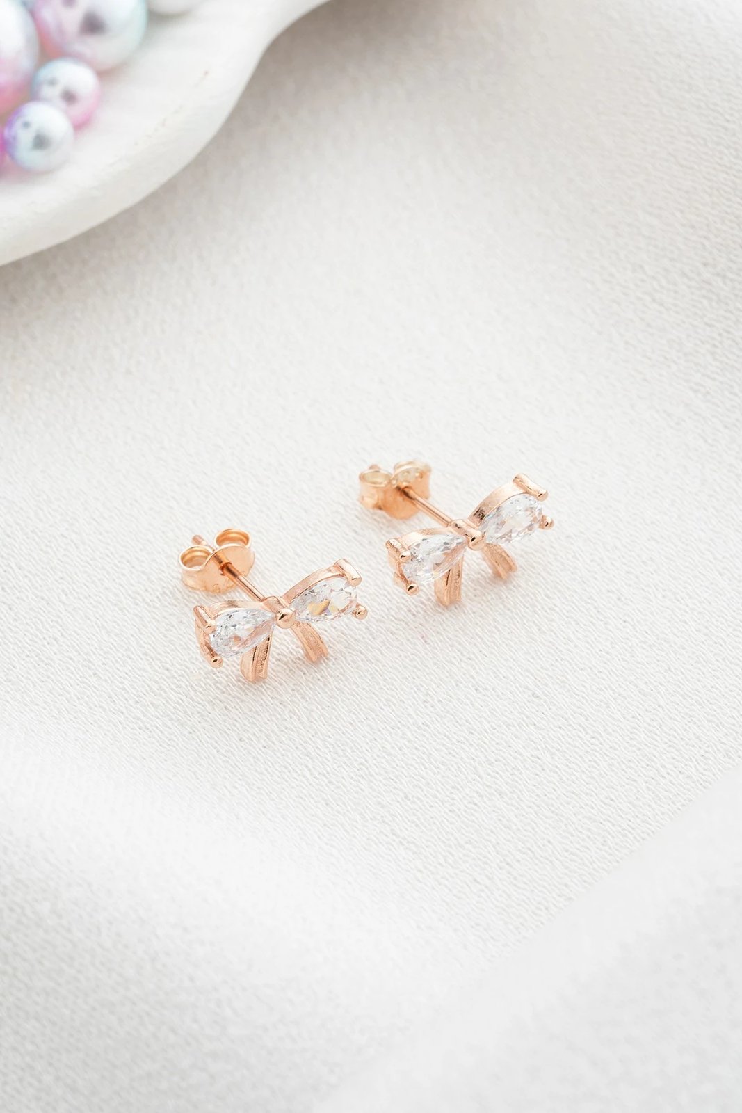 Vathë argjendi Jumeon, ngjyrë rozë ari dhe e bardhë, TRDYL303