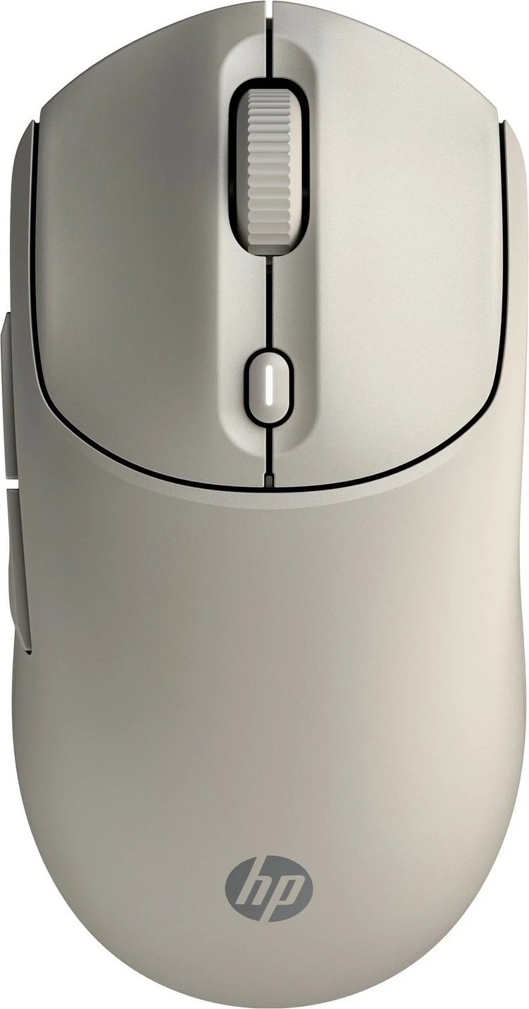 Maus HP 410 Quiet, wireless, 5 butona, laser, e verdhë