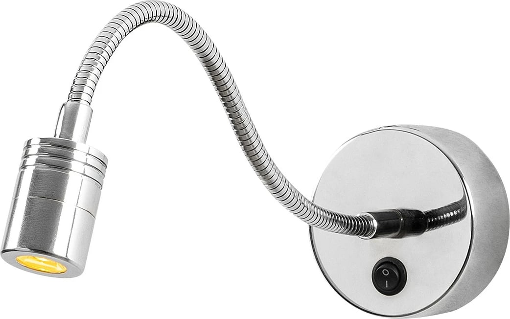 Llambë muri Opviq, për lexim, 3243, ngjyrë argjendi