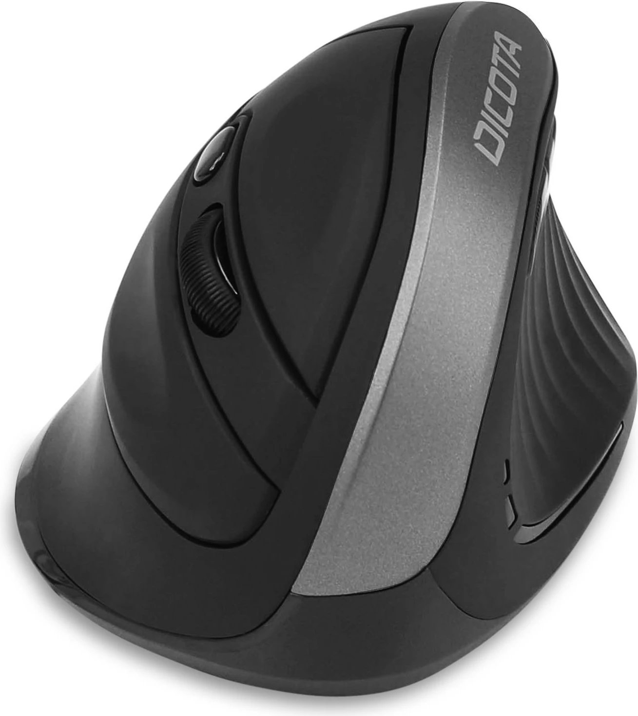 Maus pa tela DICOTA RELAX ergonomik, i zi